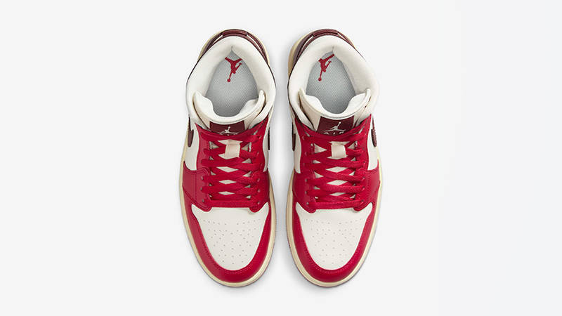 Air Jordan 1 Mid Mystic Hibiscus BQ6472-119 middle