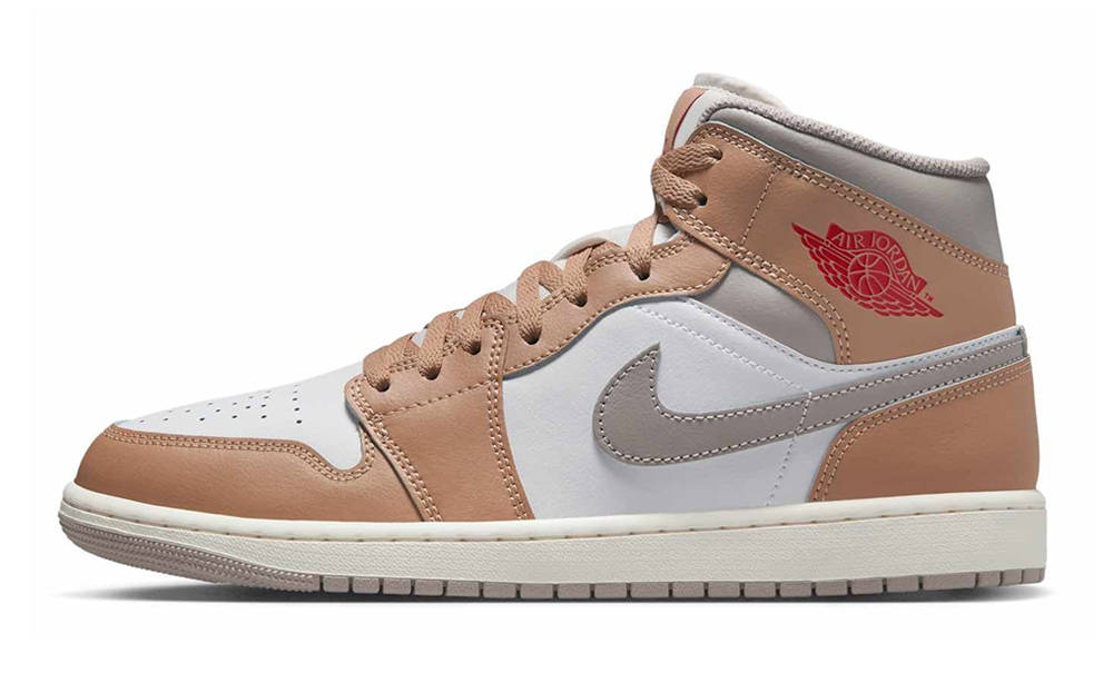 Air Jordan 1 Mid Rattan White DQ8426-200