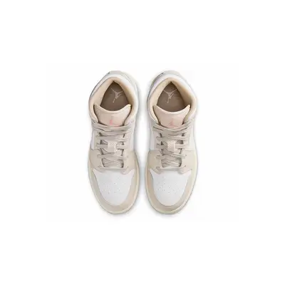Air Jordan 1 Mid SE GS Sand Drift HQ5879-100 Top