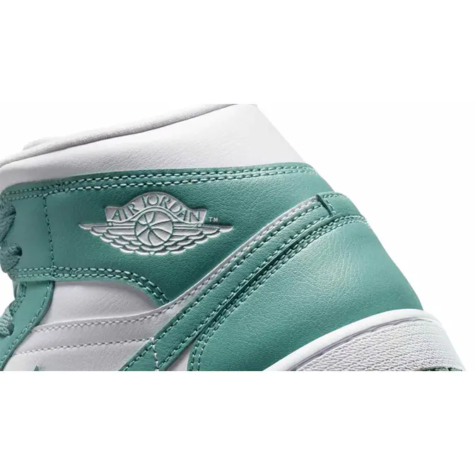 Air Jordan 1 Mid White Cannon Closeup