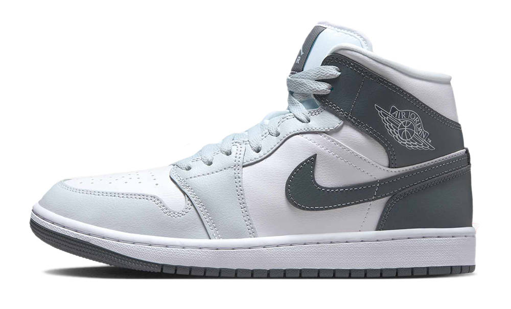 Air Jordan 1 Mid White Smoke Grey BQ6472-113