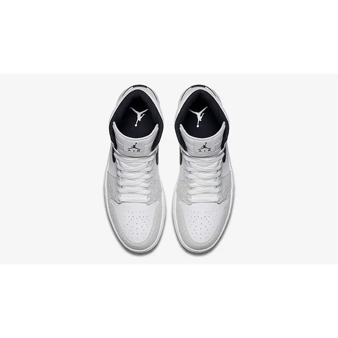 Air Jordan 1 Retro High White Elephant Print 839115106 The Sole
