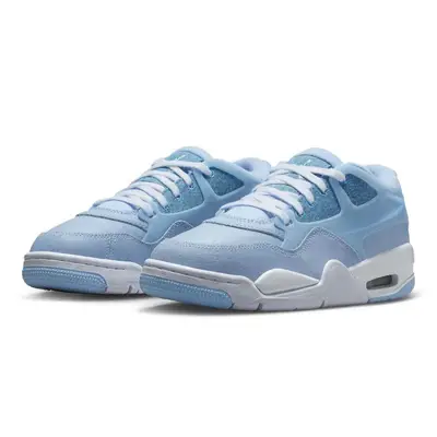 Air Jordan 4 RM GS Denim Sequin Front