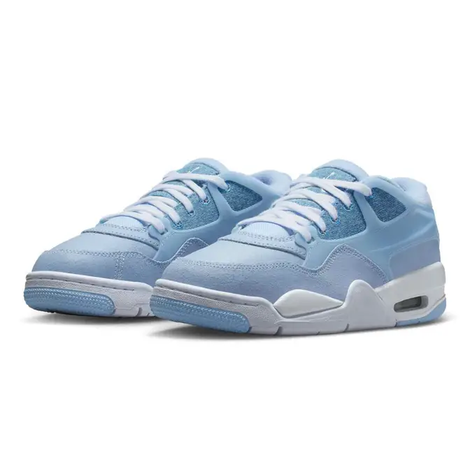 Air Jordan 4 RM GS Denim Sequin Front
