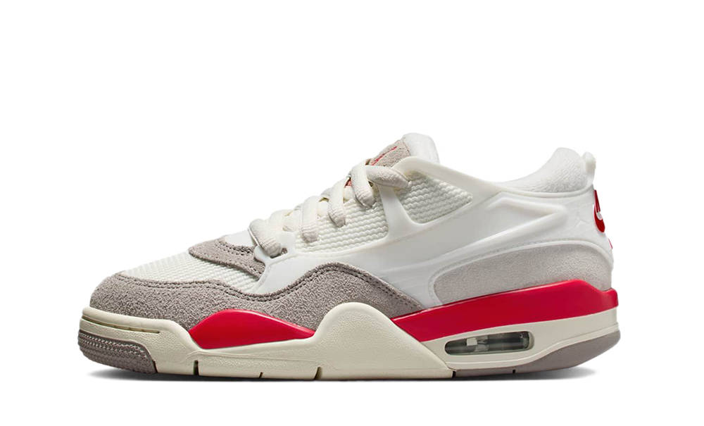 Air Jordan 4 RM GS Sail Fire Red IH7458-100