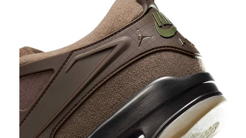 Air Jordan 4 RM Ironstone FQ7939-022 heel