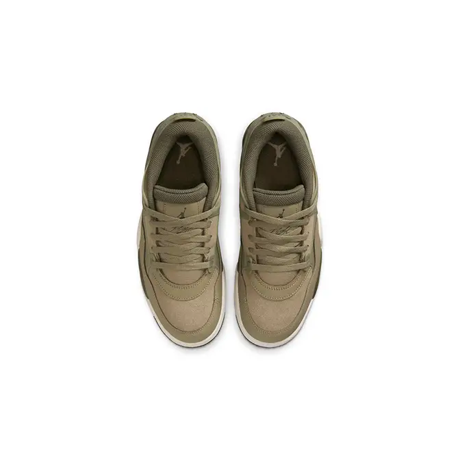 Air Jordan 4 RM Neutral Olive IB7694-201 Top