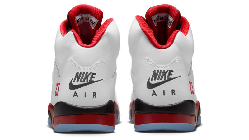 Air Jordan 5 OG Fire Red Back