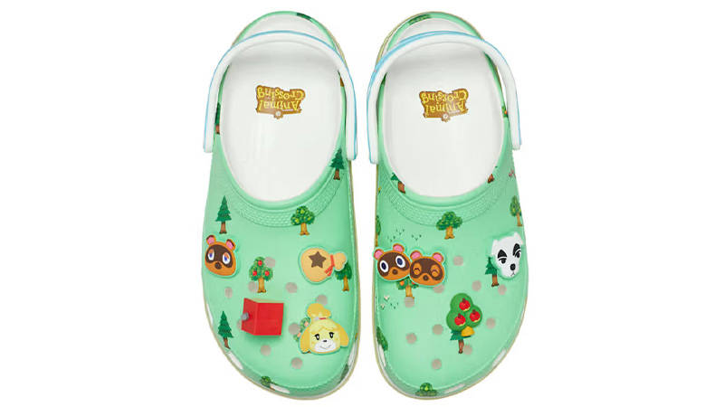 Animal Crossing x Crocs Platform Clog Green Middle