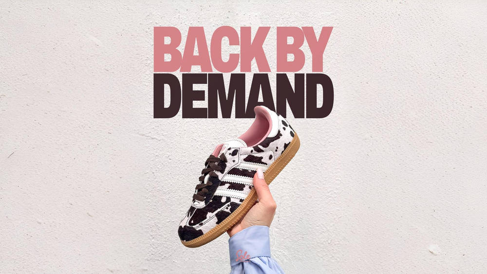 The Viral ASOS x adidas Cow Print Samba Is Getting A Summer Restock