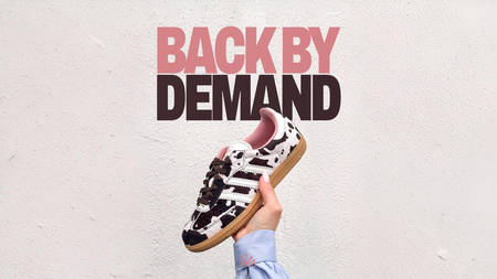 The Viral ASOS x adidas Cow Print Samba Is Getting A Summer Restock