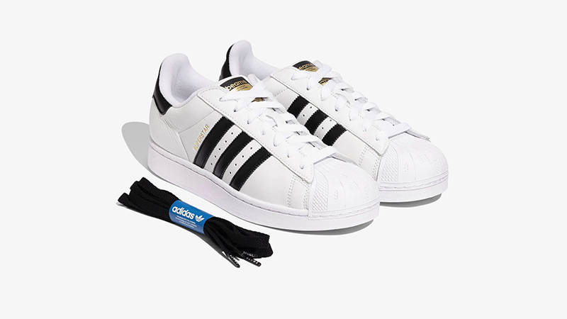 Beams x adidas Superstar II White Black JR4422 front
