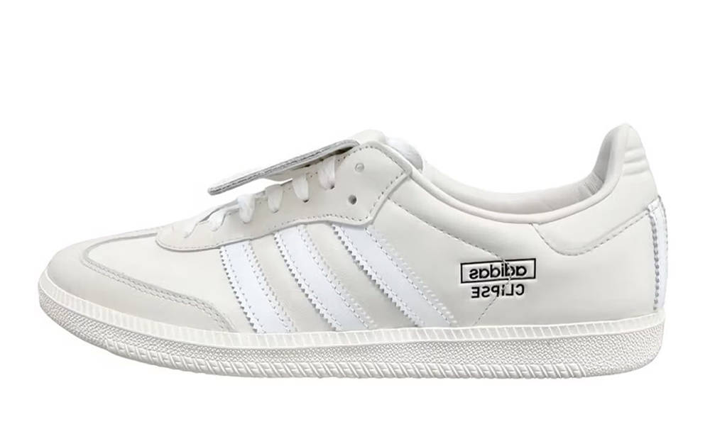 Clipse x adidas Samba White