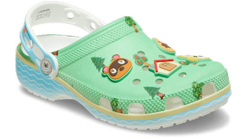 Crocs Classic Clog Animal Crossing GS Multi 210113-90H front