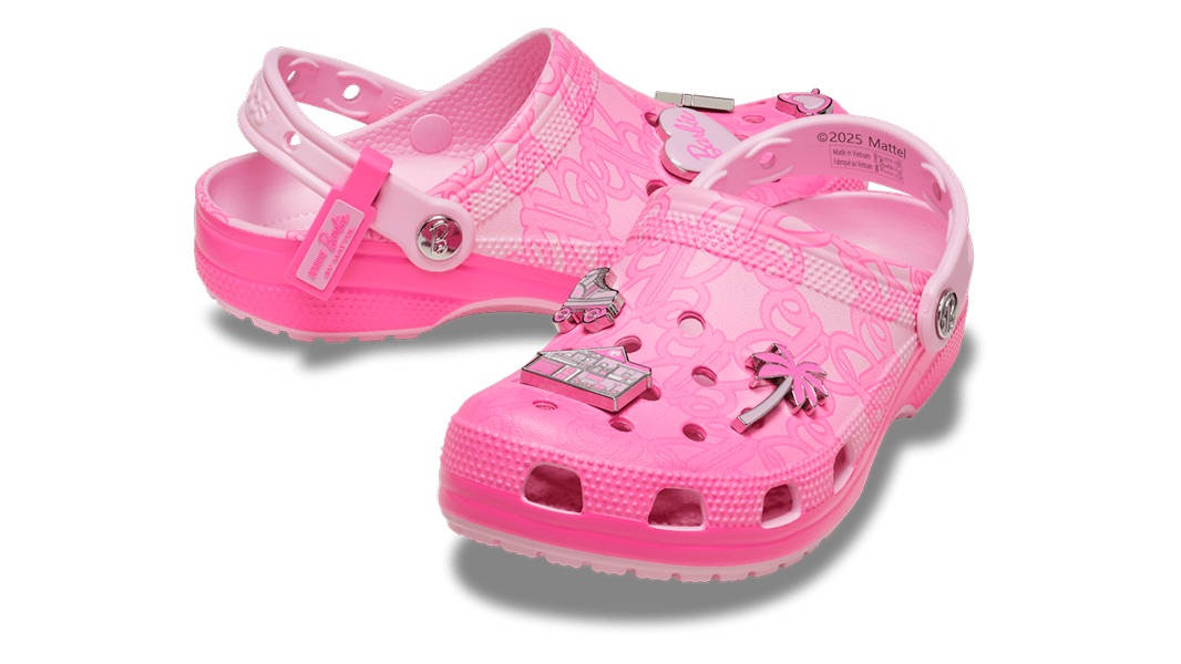 Crocs Classic Clog Mattel Pink Barbie 211405-90H Front