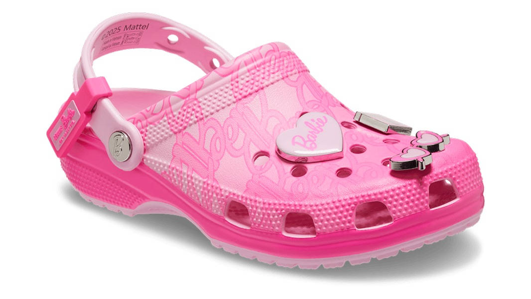 Crocs Classic Clog Mattel Pink Barbie 211405-90H Side