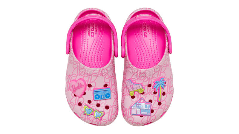Crocs Classic Clog Toddler Pink Barbie 211407-90H Top
