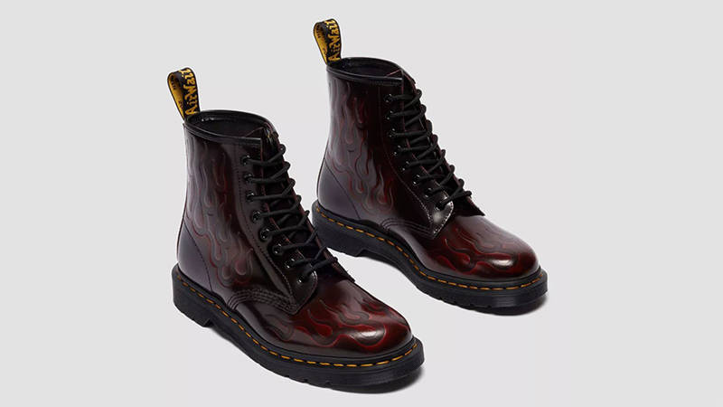 Dr Martens 1460 Inferno Lace-Up Boots Cherry Red 41764600 front