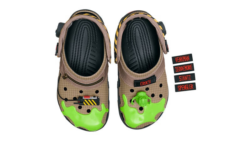 Ghostbusters x Crocs Classic Clog Brown 211414-90H Top