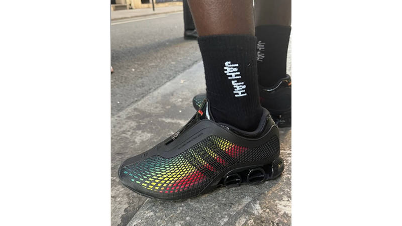 JAH JAH x adidas Megaride Multi on foot
