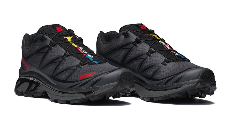 JJJJJound x Salomon XT-6 Black Red front