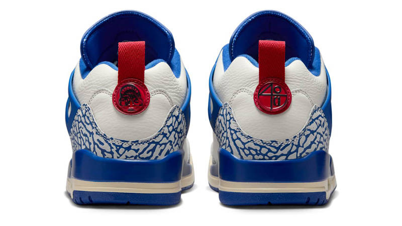 Jordan Spizike Low Sail Storm Blue Back