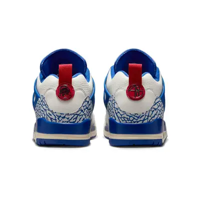 Jordan Spizike Low Sail Storm Blue Back