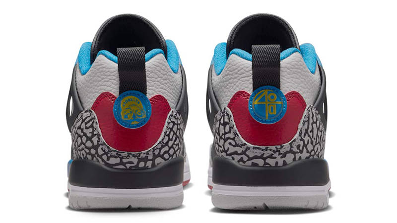 Jordan Spizike Low SE GS Neutral Grey Surf Blue IM7423-004 Back