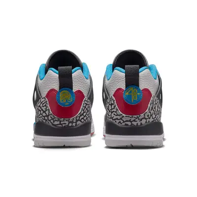 Jordan Spizike Low SE GS Neutral Grey Surf Blue IM7423-004 Back