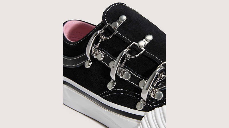 Karina Rozunko x Vans Old Skool Wrap Black VN000EGXBA2 tongue