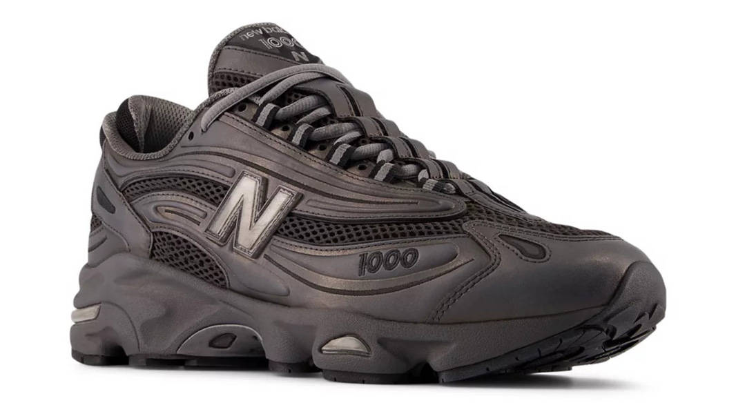 New Balance 1000 Black Metallic Front