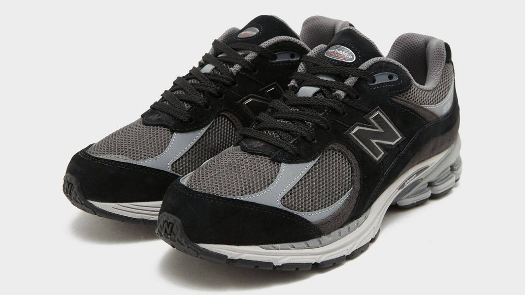 New Balance 2002R Black Castlerock Front