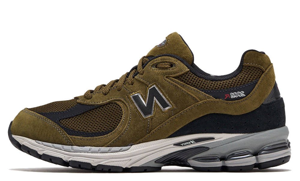 New Balance 2002R Olive Black