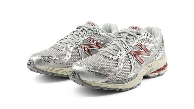 New Balance 860v2 Silver Red ML860GC2 front