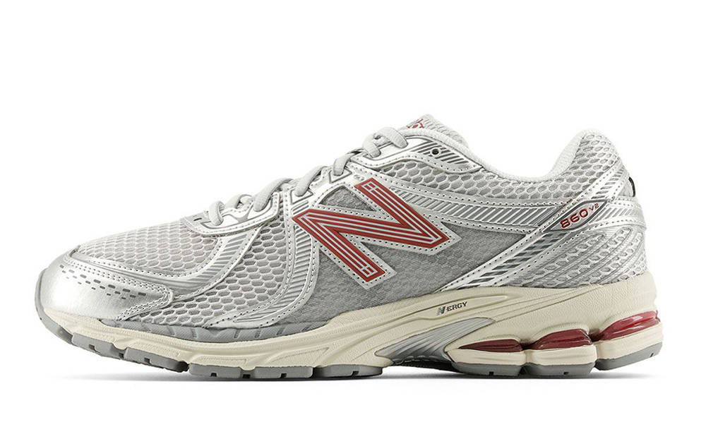 New Balance 860V2 Silver Red