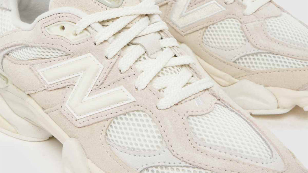 New Balance 9060 Angora Sea Salt Closeup