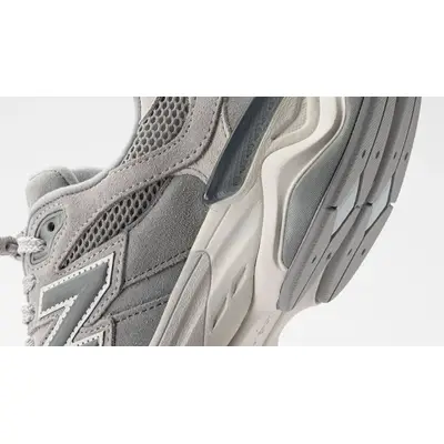 New Balance 9060 Slate Grey Raincloud Closeup