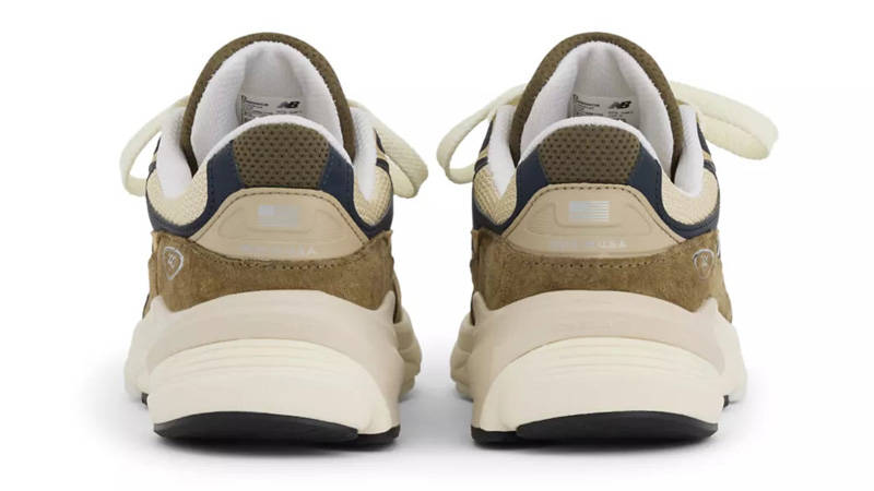 New Balance 990v6 Dark Camo Back