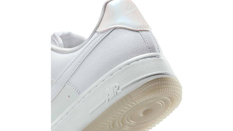 Nike Air Force 1 07 White Ghost IH3204-100 heel