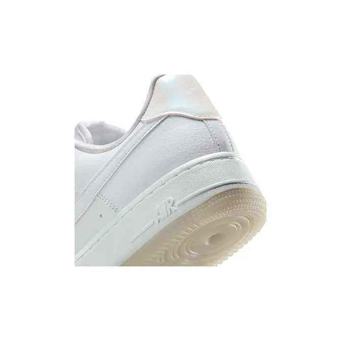 Nike Air Force 1 07 White Ghost IH3204-100 heel