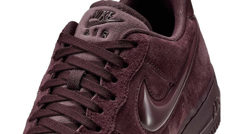 Nike Air Force 1 Burgundy Crush HV4406-600 tongue
