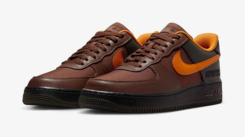 Nike Air Force 1 Gore-Tex Brown Orange CK2630-201 front