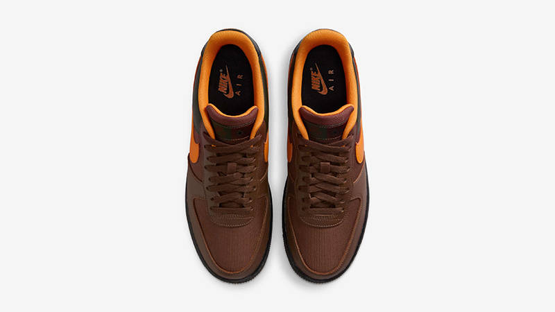 Nike Air Force 1 Gore-Tex Brown Orange CK2630-201 middle