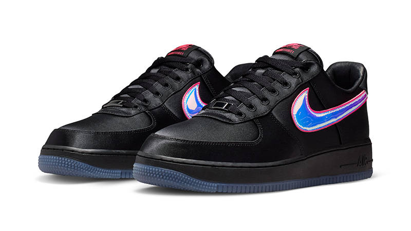 Nike Air Force 1 Low Breast Cancer Awareness Black front