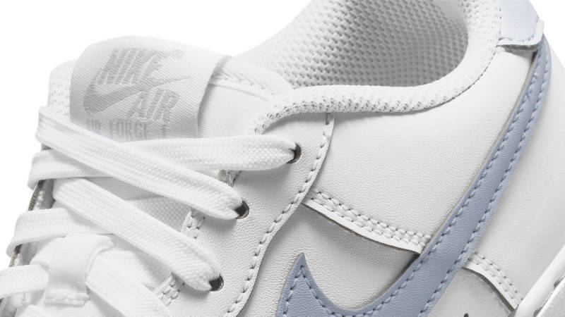 Nike Air Force 1 Low GS White Ghost Side