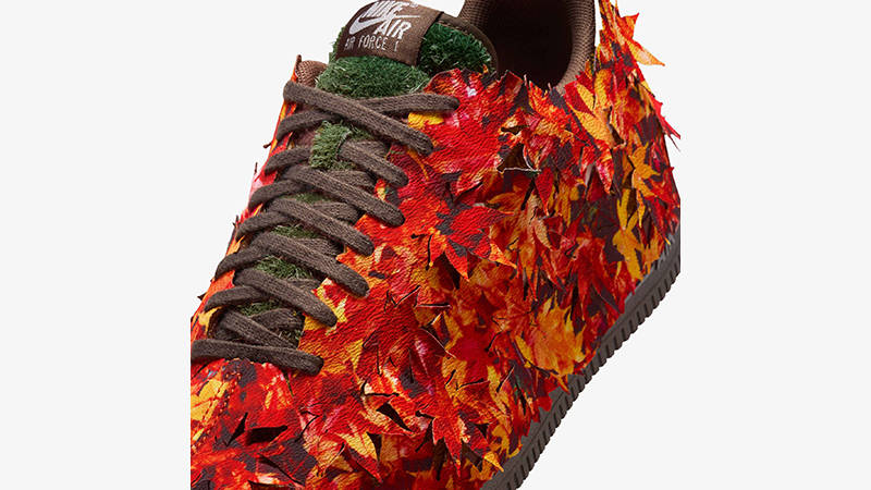 Nike Air Force 1 Low LX Leaf Camo IM8062-368 tongue