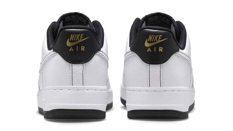Nike Air Force 1 Low Mini Jewel White Metallic Gold IB6543-101 Back
