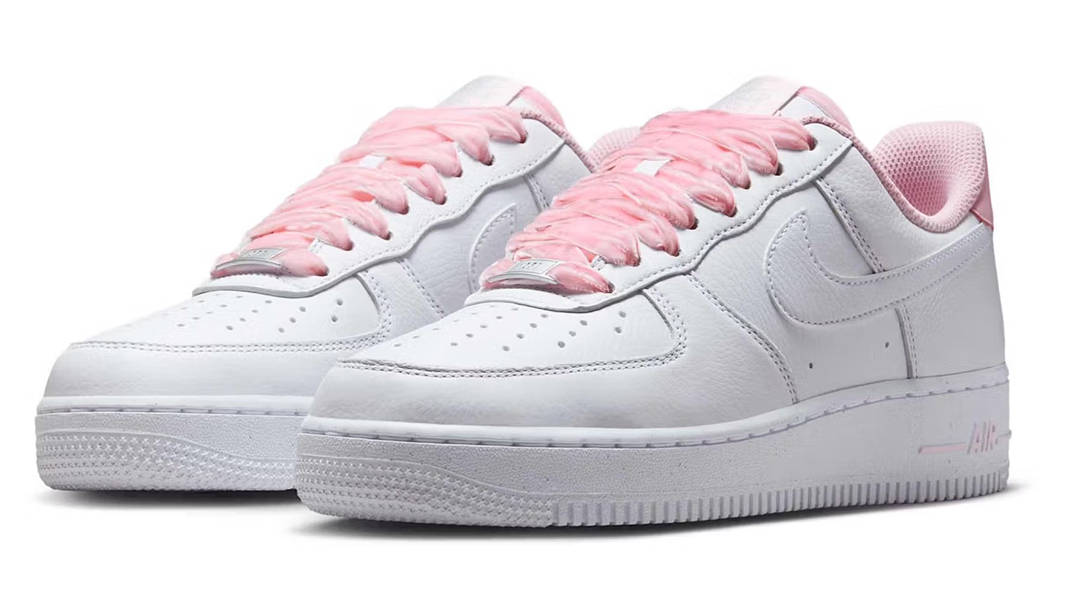 Nike Air Force 1 Low Ribbon Laces Pink Foam HV4403-601 Side