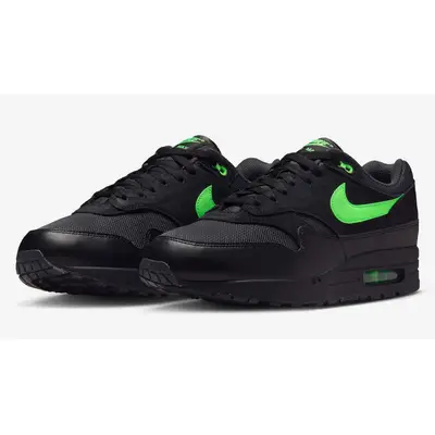 Nike Air Max 1 Black Green Strike Front