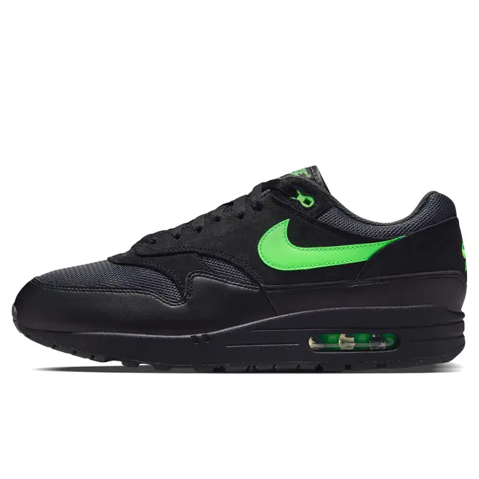 Nike Air Max 1 Black Green Strike